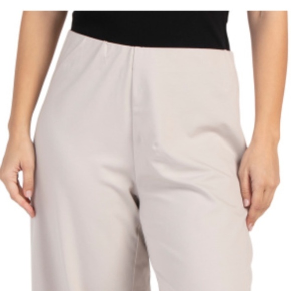 NWT Eileen Fisher Straight Cropped Pants Size US XL - Picture 3 of 4